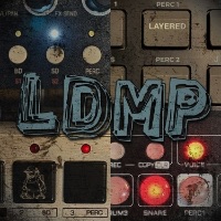 Layered Drum Machine Percussion